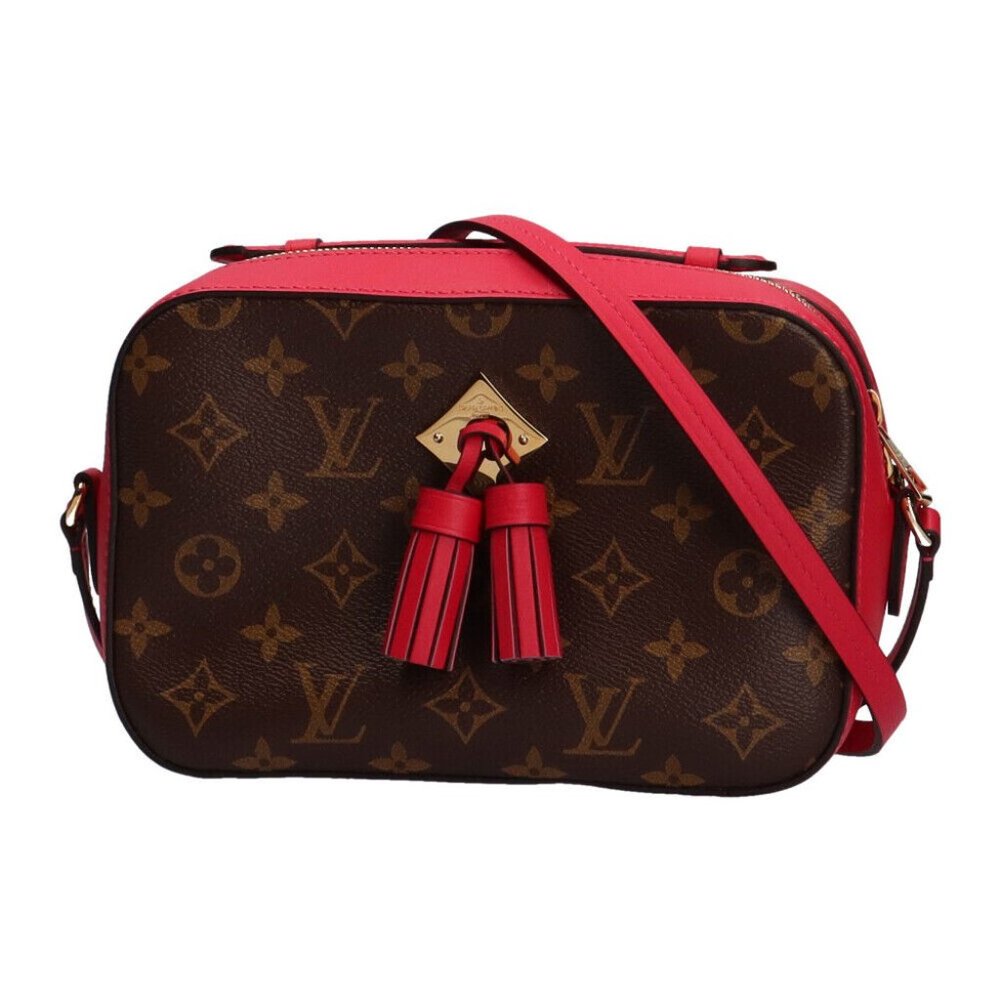 Saintonge Monogram Canvas Shoulder Bag
